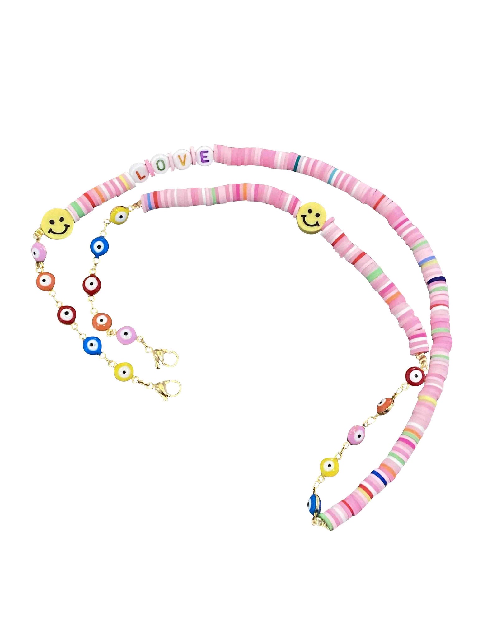 LOVE Pink Candy Chain